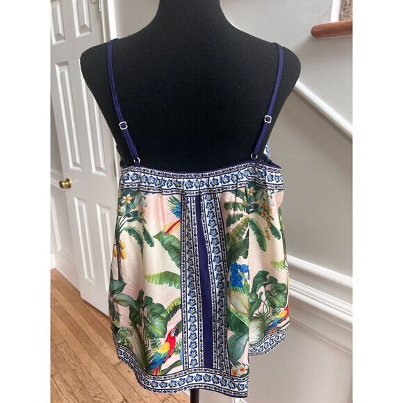 For sale is a SHIEN Resort Wear Palm Print Tank Size XL – NWOT - Picture 2 of 6